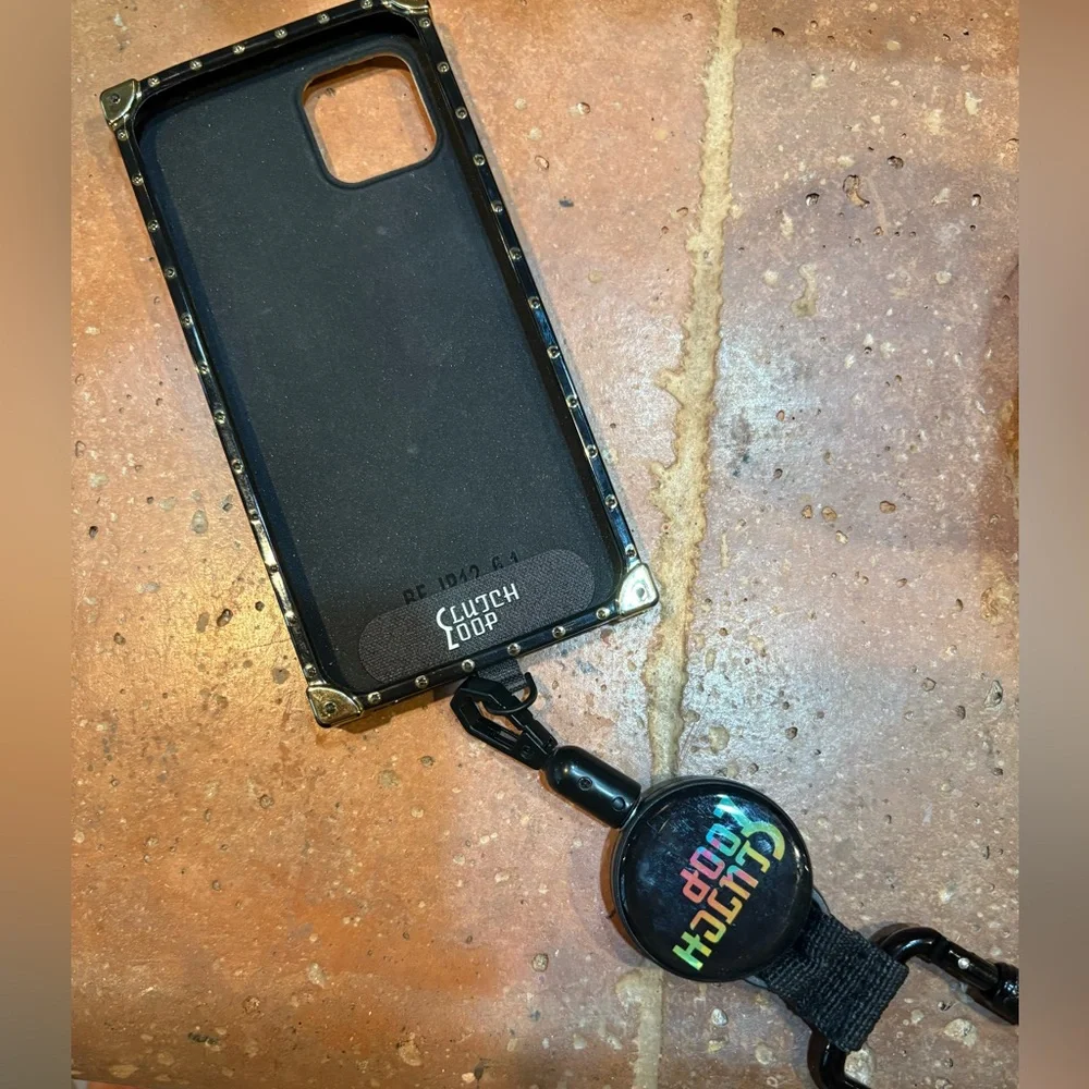 iPhone 12 trunk case with clutch loop